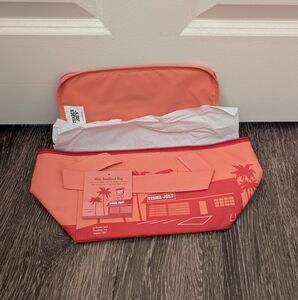 Trader Joe's Mini Insulated Bag Peach/Pink 🩷